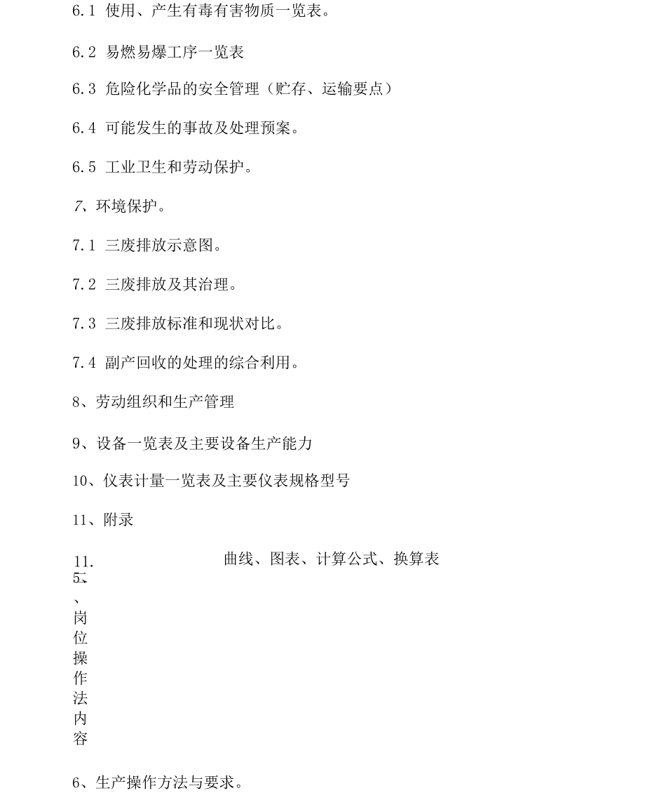 化工生产环保要求有哪些