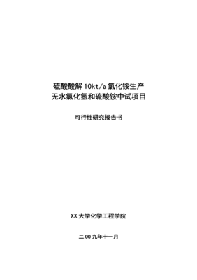 化工中试项目报告怎么写